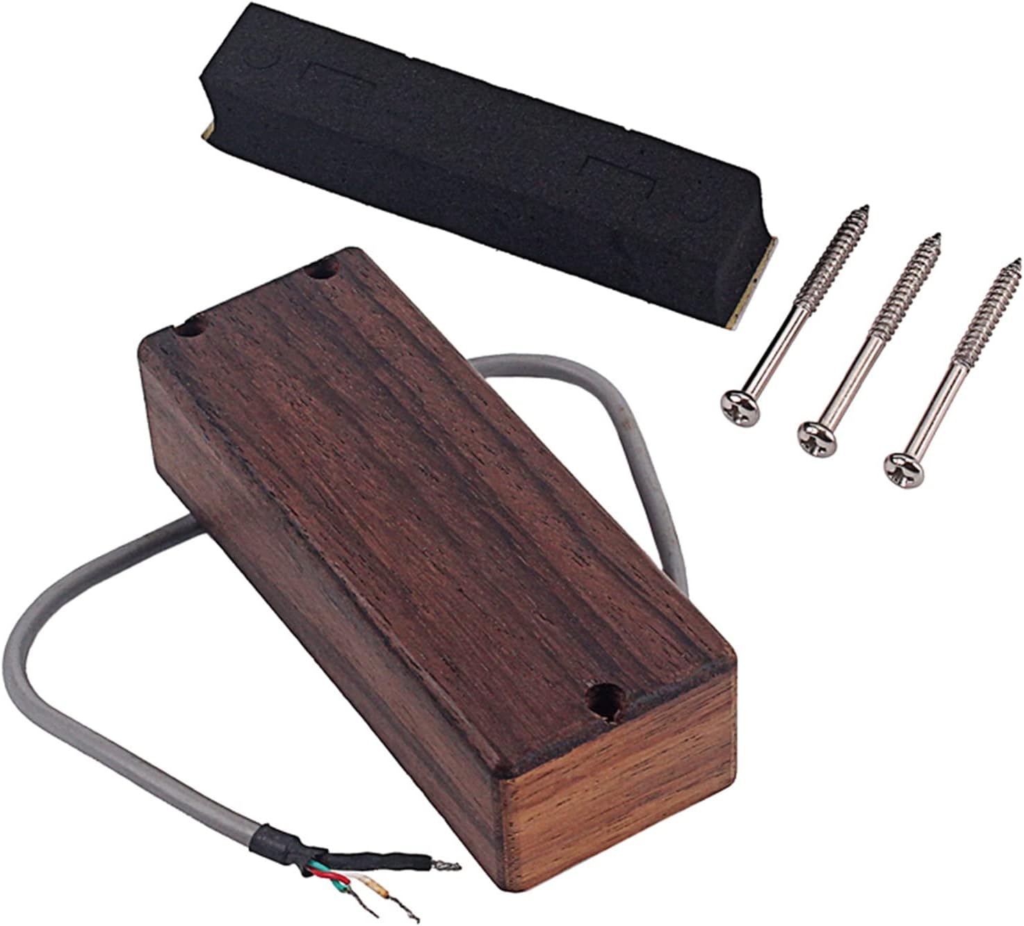 Humbucker Guitar Pickup Bass Pickup Set for 4 String Guitar, Humbucker, Rosewood 1pc