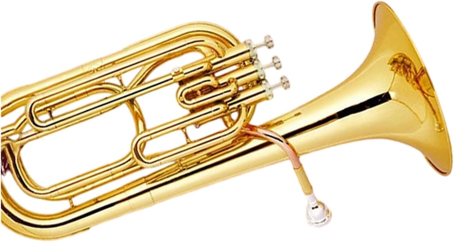 The Tenor Or Euphonium With Its Upright Or Flat Key Design Is Suitable For Beginners And Adults Euphonium All-brass Instrument(2)