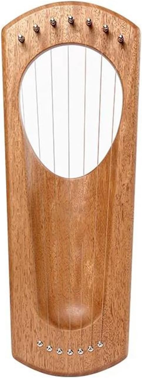 Lyre Harp Set Harp 7 Strings Finger Piano Harp Cherry Wood Beechwood Material Lyre Key G Stringed Instrument