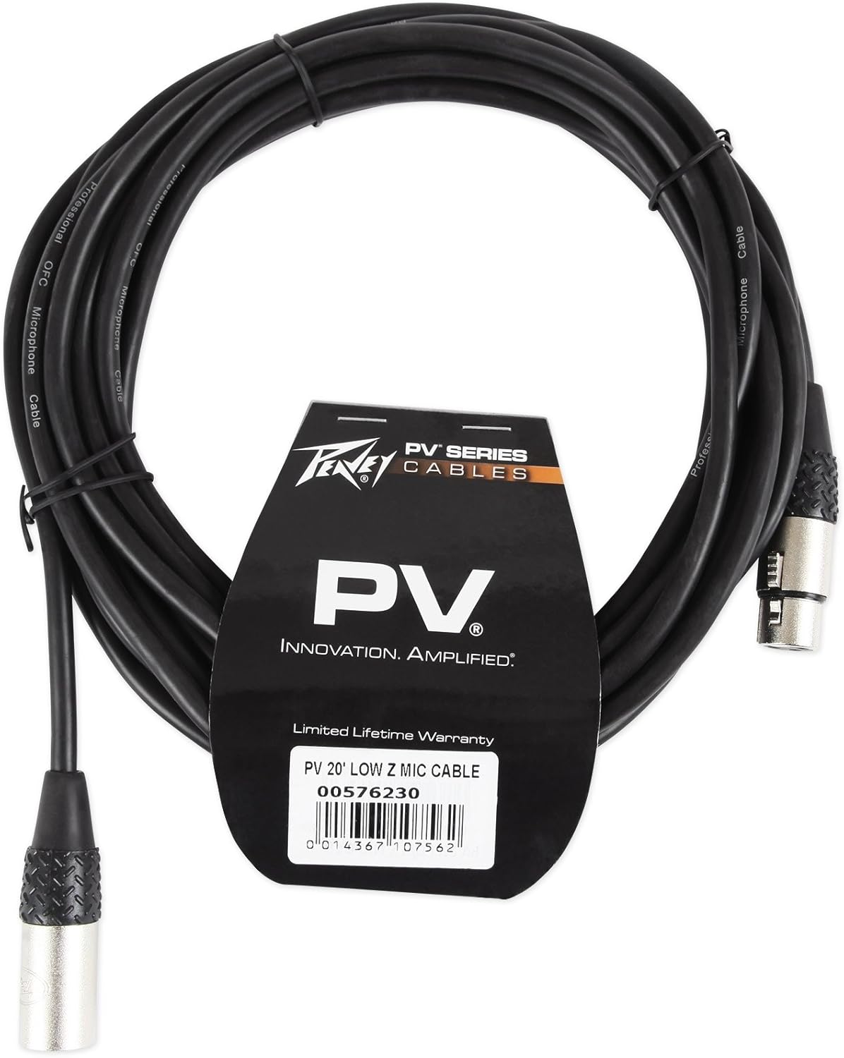 Peavey PV 10BT PV10BT Pro Audio Mixer,4 mic In,Bluetooth/USB,Compressor/Effects Bundle with Peavey PV 20' XLR Female to Male Low Z Mic Cable