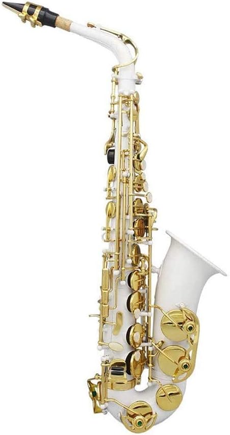 Alto Saxophone - E-Flat Alto Saxophone/Wind Instrument, Ceramic White