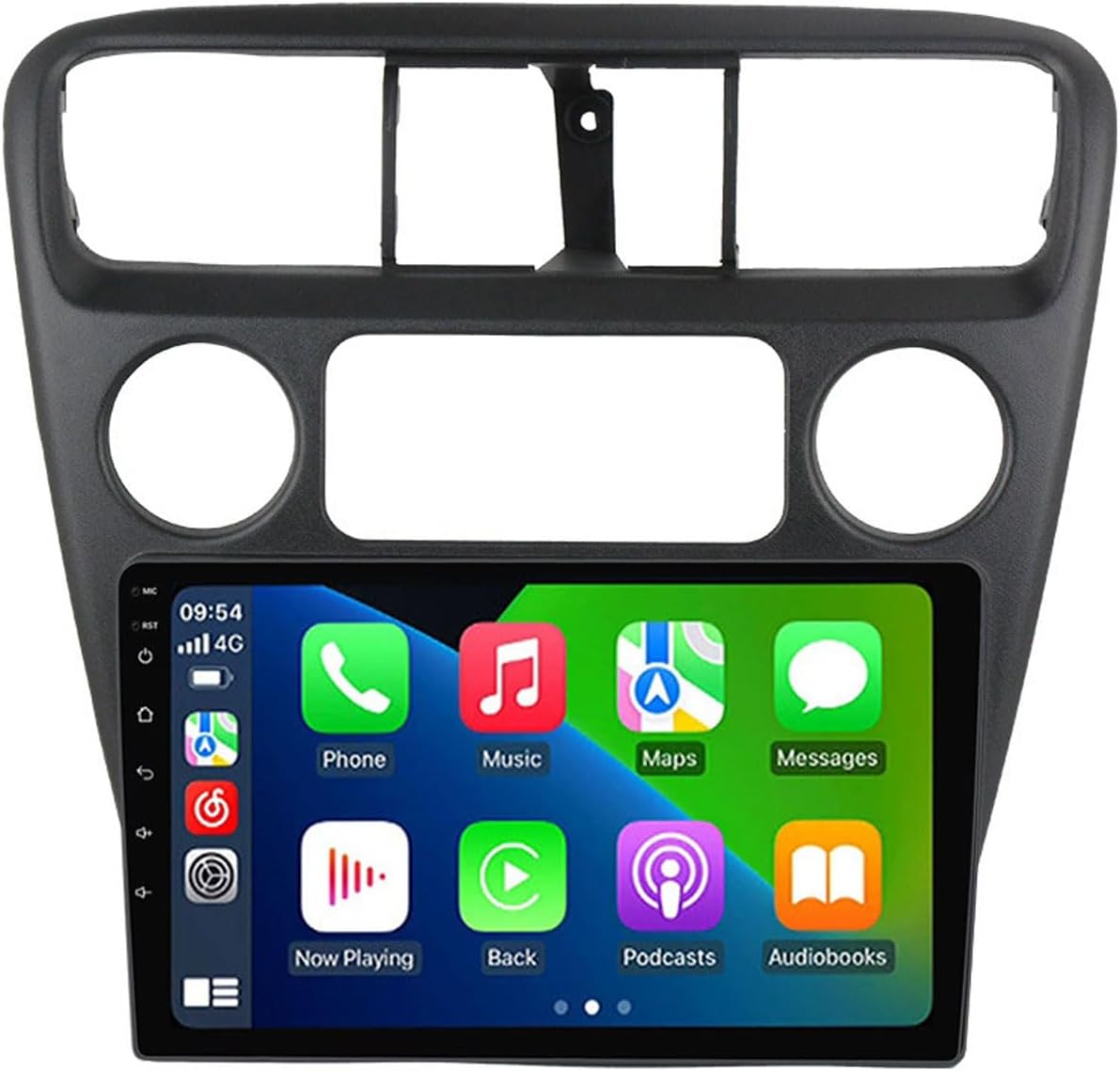 FM/AM RDS Radio Car Stereo 9 Inch Display Support Bluetooth WiFi/USB Tethering Android Auto GPS Navigation for Honda Accord 6 1998-2002