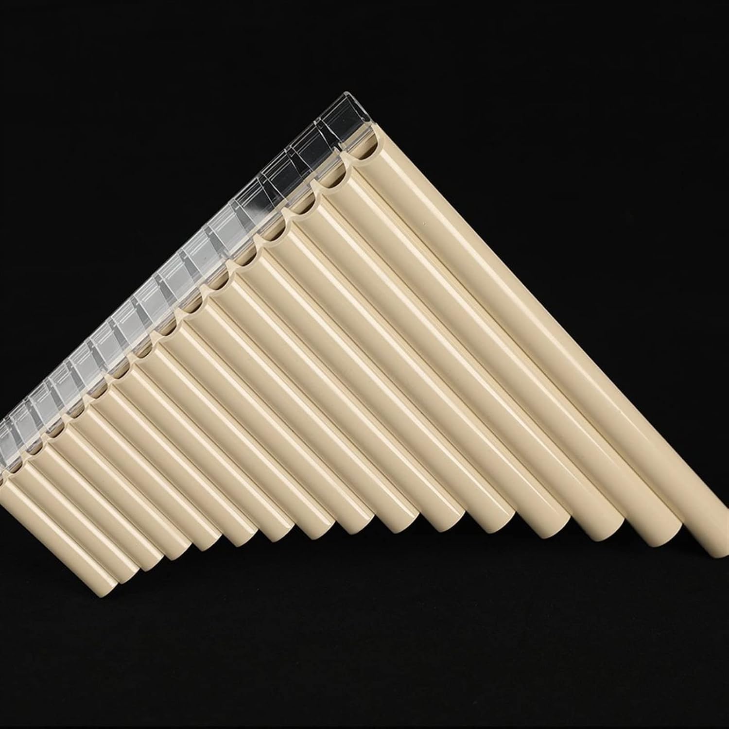 KESHUO 16 Tube Eco-Friendly C Tone Pan Flute Easy Learning for Woodwind Instruments Lovers Beginner Panpipes
