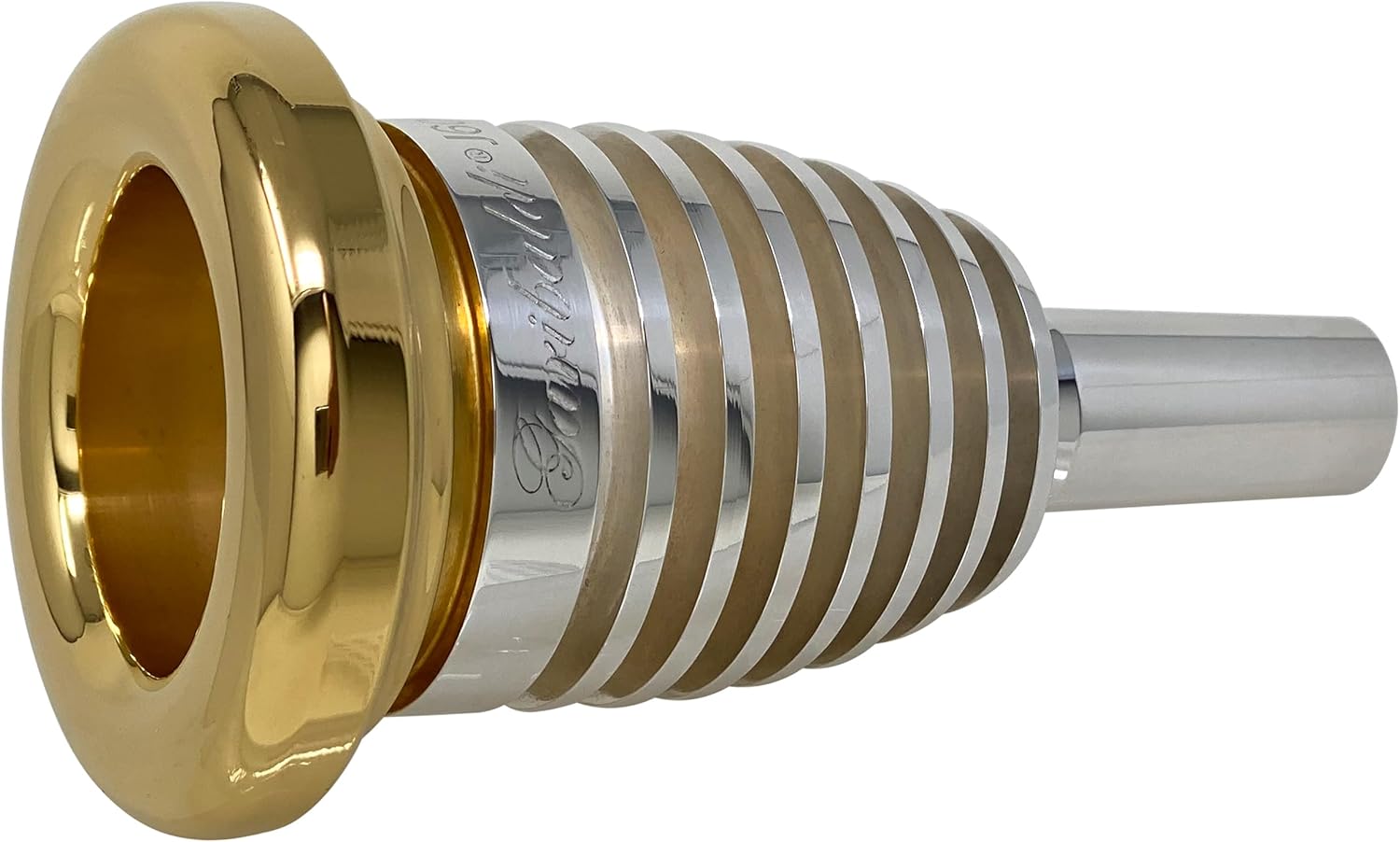 Garibaldi Elite Sousaphone Medium Deep Cup Gold-Plated Rim Mouthpiece EMK