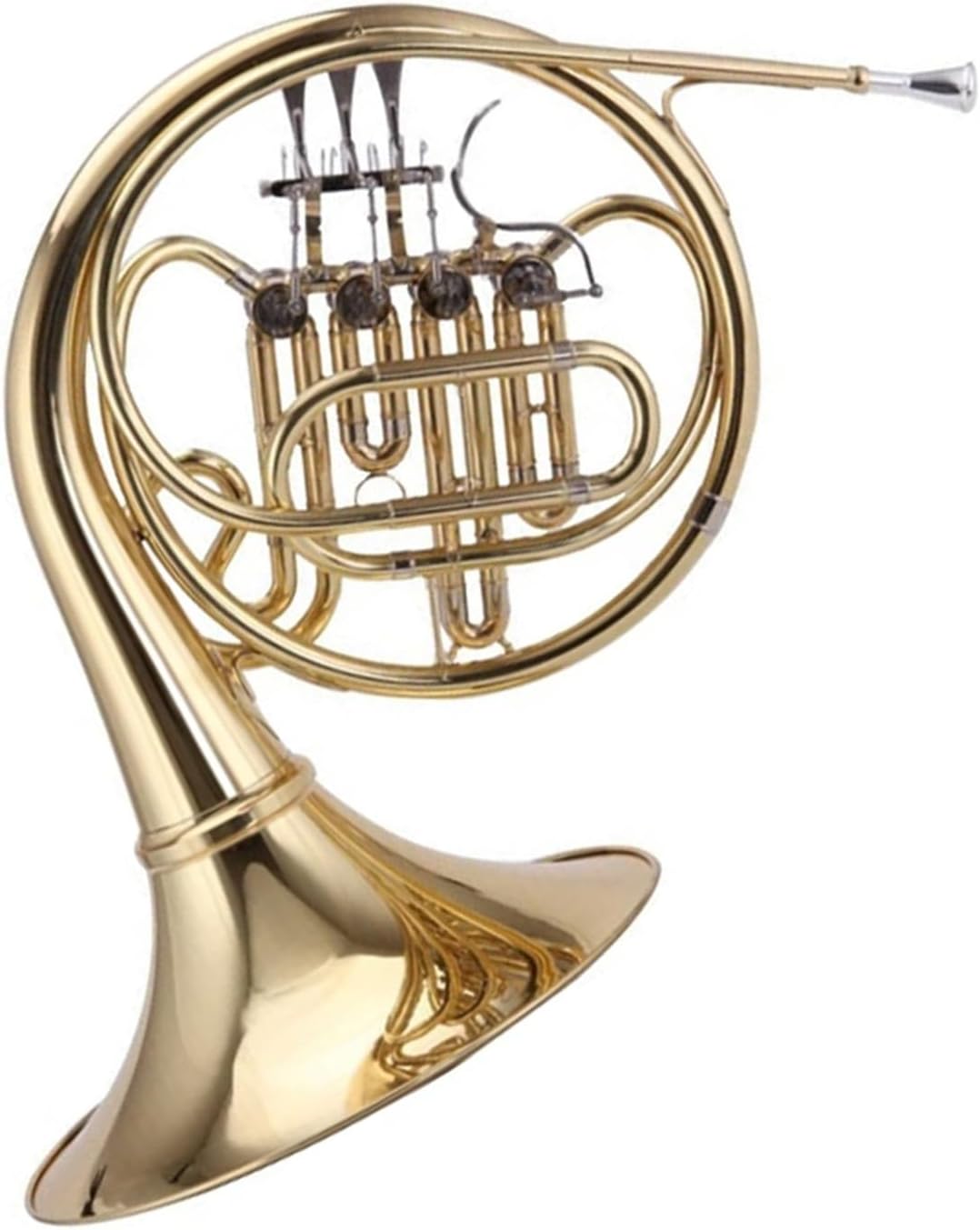 French Horn B flat 4 keys single row professional beginners playing musical instruments