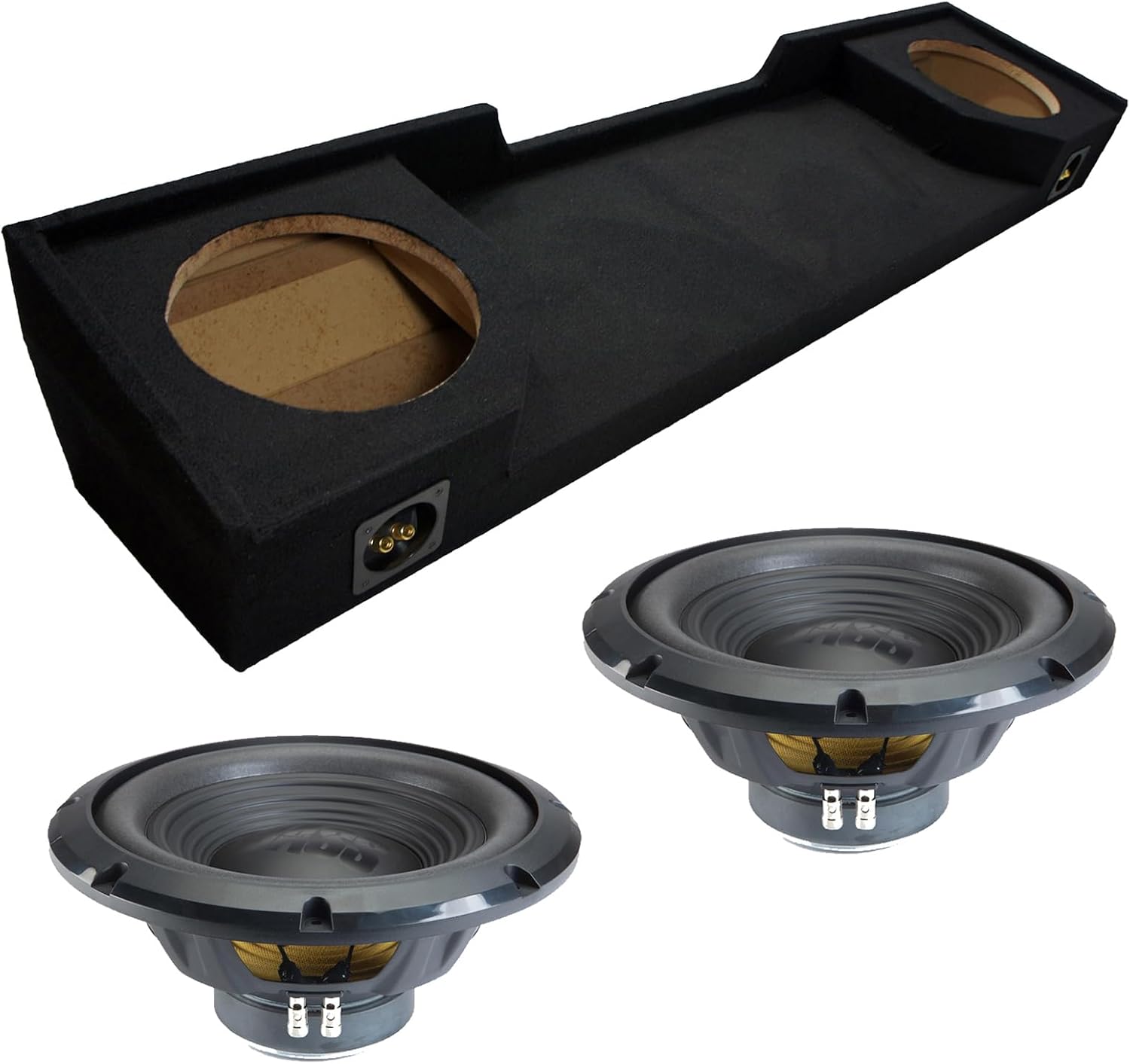 Alpine Compatible with 1988-1998 Chevy C/K Ext Cab Truck Sealed Dual 12