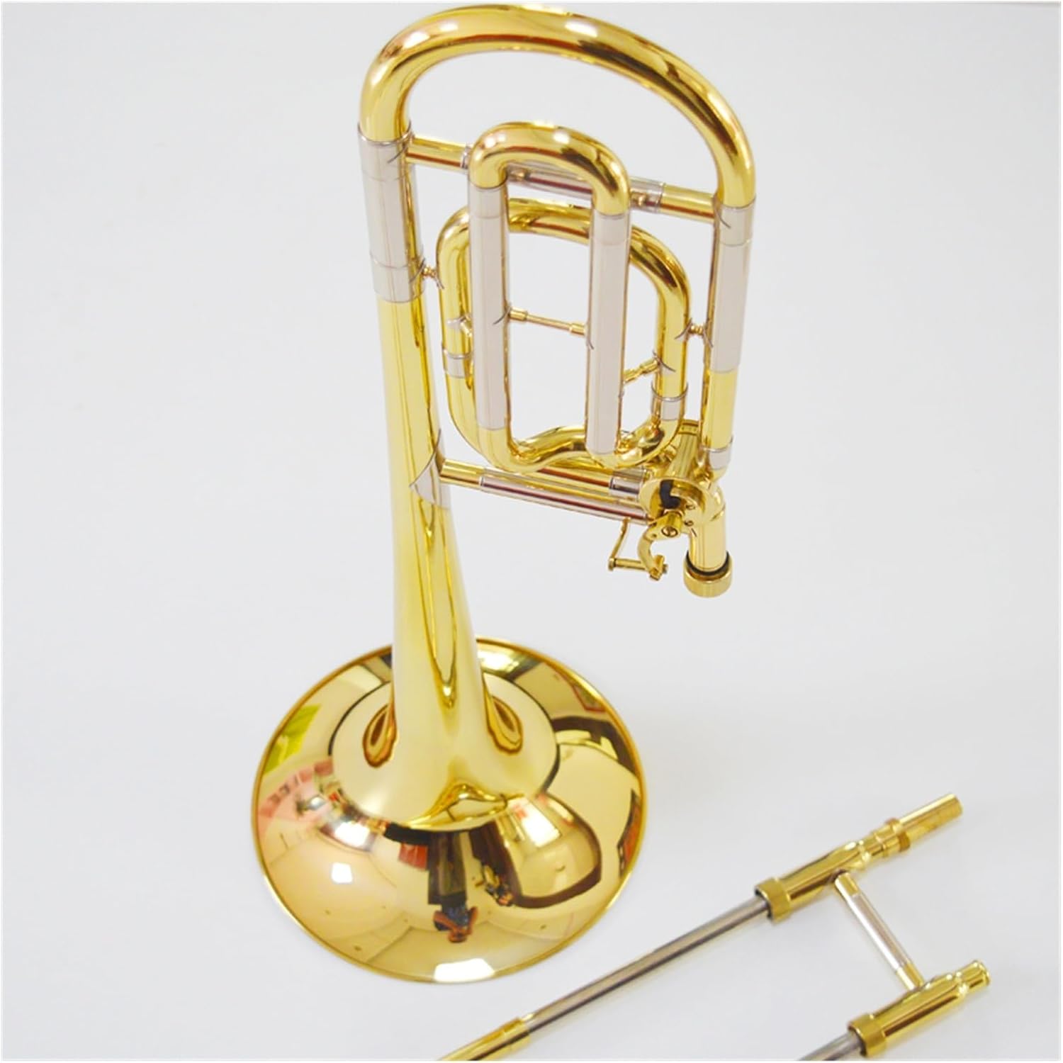 Tenor Trombone B flat brass instrument copper suitable for beginners
