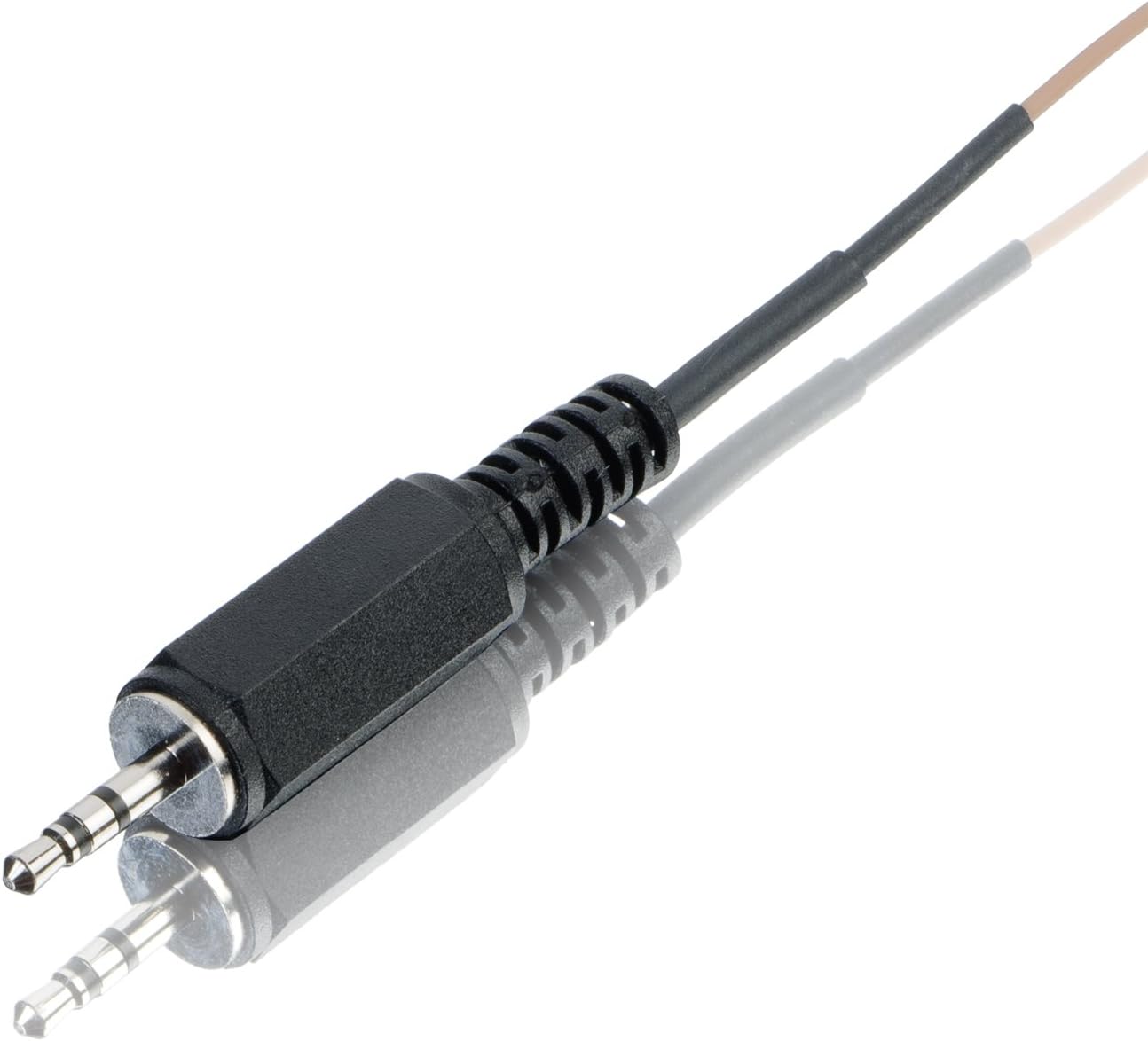 Countryman E6OW6T2AS Springy E6 Omnidirectional Earset with 2-mm Cable for Samson Transmitter (Tan)