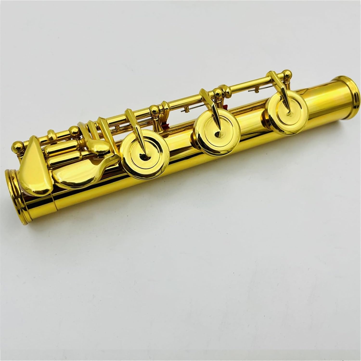 Flute C Tune Flute 17 Opend Holes with Lacquered Gold Professional Woodwind with Case Flutes Musical Instruments