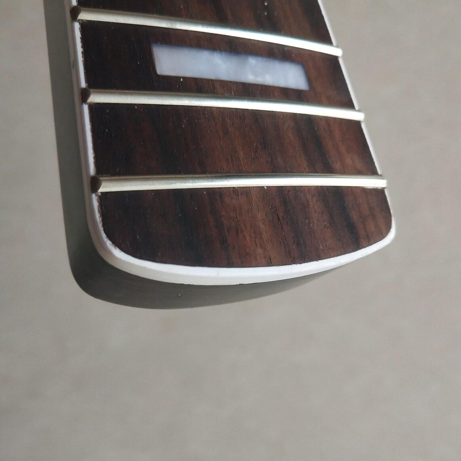 Black Bass Guitar Neck Parts 20 Frets 34 Inch Maple Rosewood Fingerboard Replacement Parts