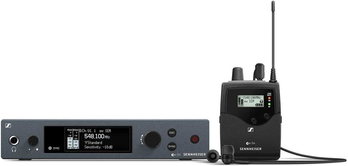 Sennheiser Pro Audio Sennheiser ew IEM G4-A1 In Ear Monitor system Range (470-516Mhz), Single