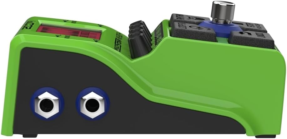 Zoom MS-90LP+ Multistomp Looper Pedal Bundle with Patch Cable + Instrument Cable + 9V Power Supply + Cleaning Cloth (4 Item)