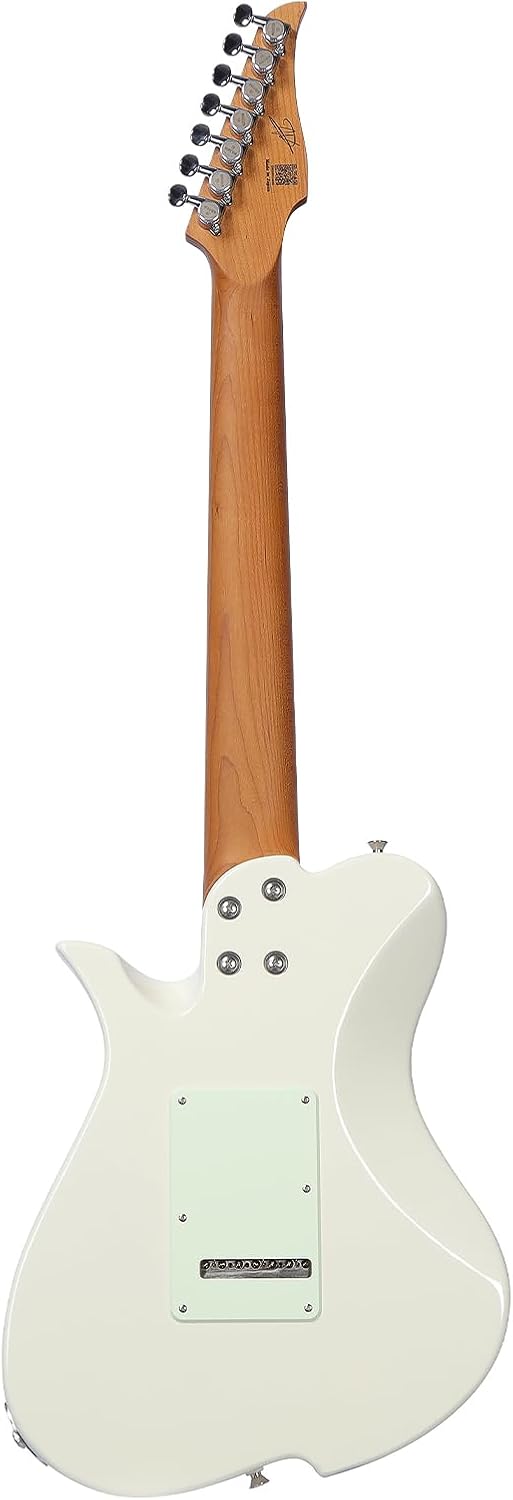 Vola Electric Guitar Vasti 7 PDM J1 Vintage White Gloss Handmade in Japan MIJ Roasted Maple Neck Stainless Steel Frets Gotoh Bridge Gotoh Locking Tuner Signature model 7 Strings Modern C Neck