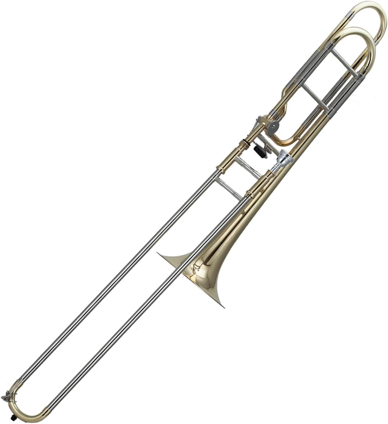 Tenor trombone brass instrument suitable for beginners to practice