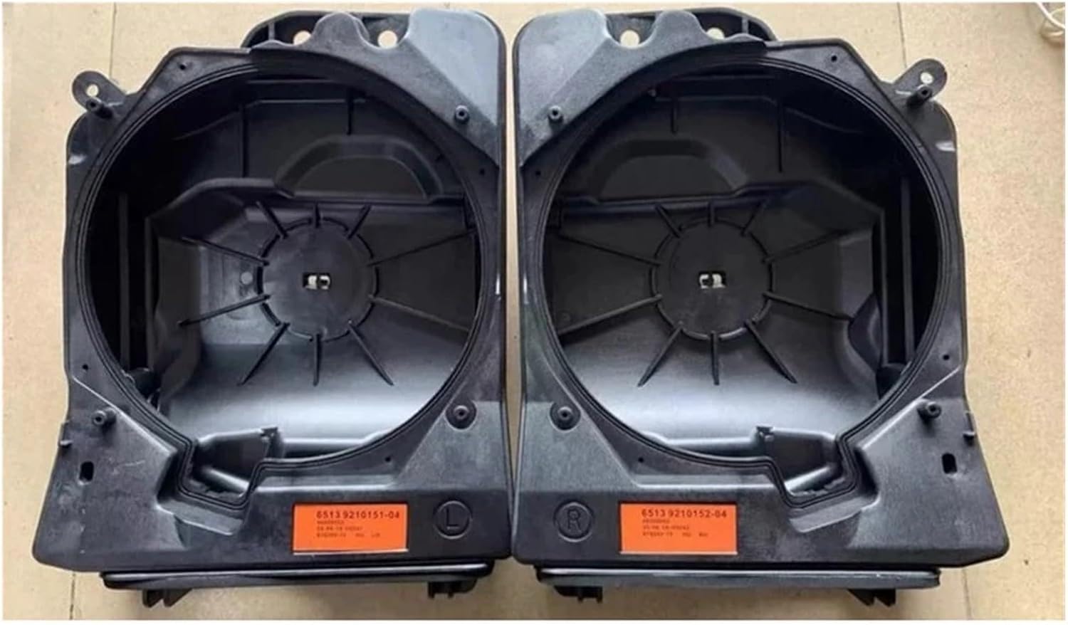 8 Inch Car Audio Under-Seat Bass Speaker Subwoofer Compatible with BMW F10 F11 F20 F22 F30 F32 F34 F15 F16 F25 F26 G30 1 2 3 4 5 6 7 Series(2 Box 1 2 3 4 Series)