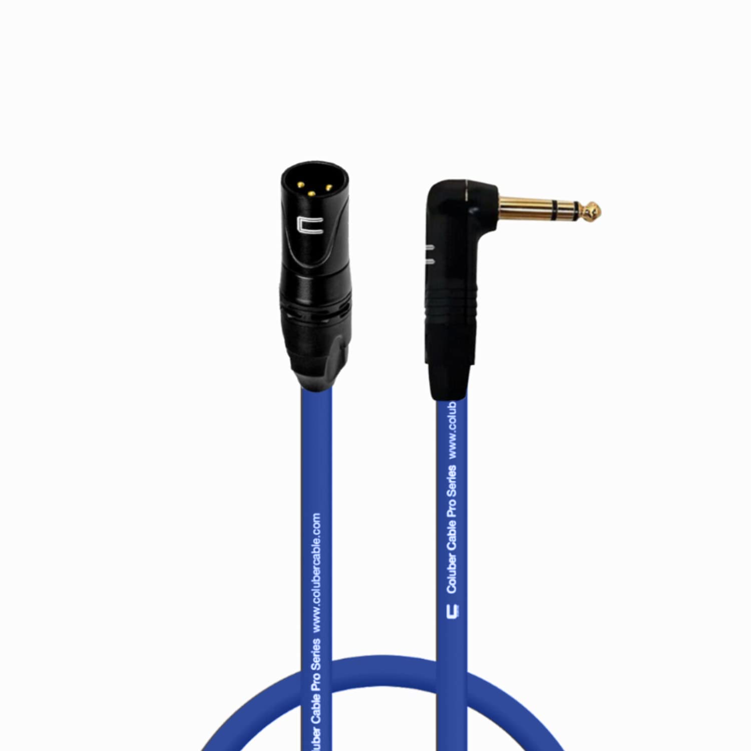 Balanced XLR Cable Male to Right Angle 1/4