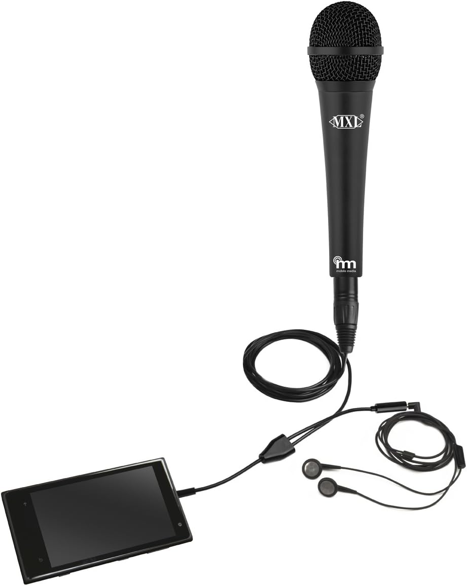 MXL Mics MM130 Handheld Microphone for Smartphones and Tablets