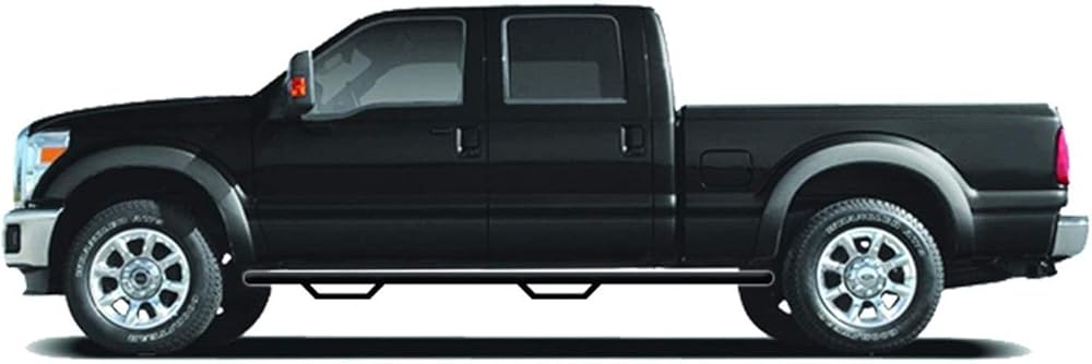 N-Fab Nerf Steps | Gloss Black, Wheel-to-Wheel w/ Bed Access | T0798CC-6 | Fits 2007-2021 Toyota Tundra CrewMax 5.6' Short Bed, SRW Gas