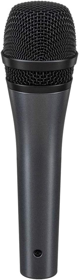 Sennheiser E835-S Dynamic Cardioid Vocal Microphone (on/off switch) with Tripod Mic Stand & XLR-XLR Cable Bundle