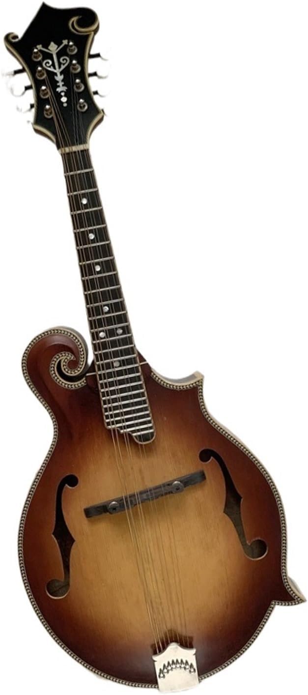 Adult Mandolin Musical Instrument Full Solid Wood Handmade Mandolin String Instrument F-shaped Design