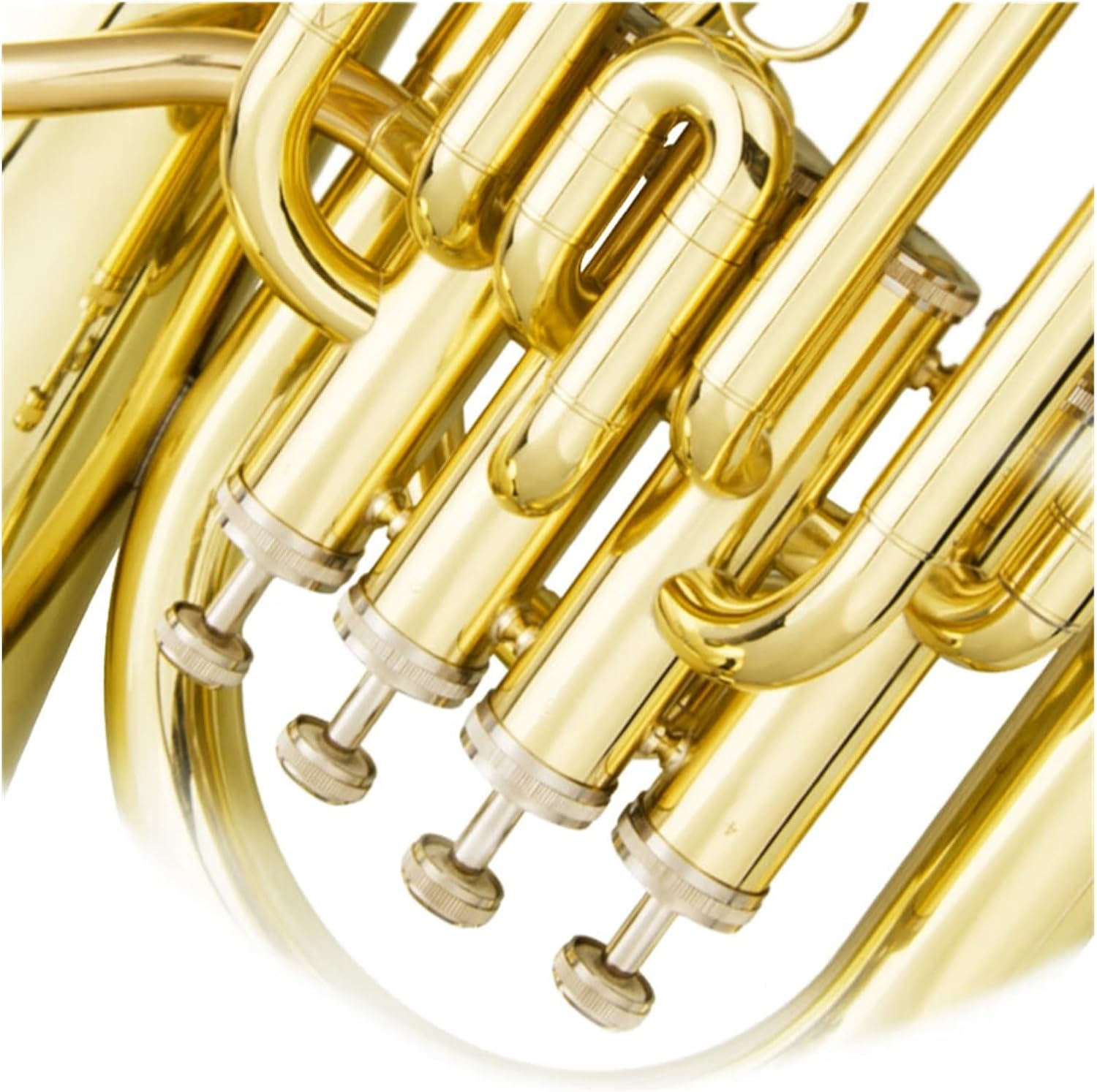 Four Key Euphonium In B Flat Major A Professional Instrument For Beginners To Practice Playing Euphonium All-brass Instrument