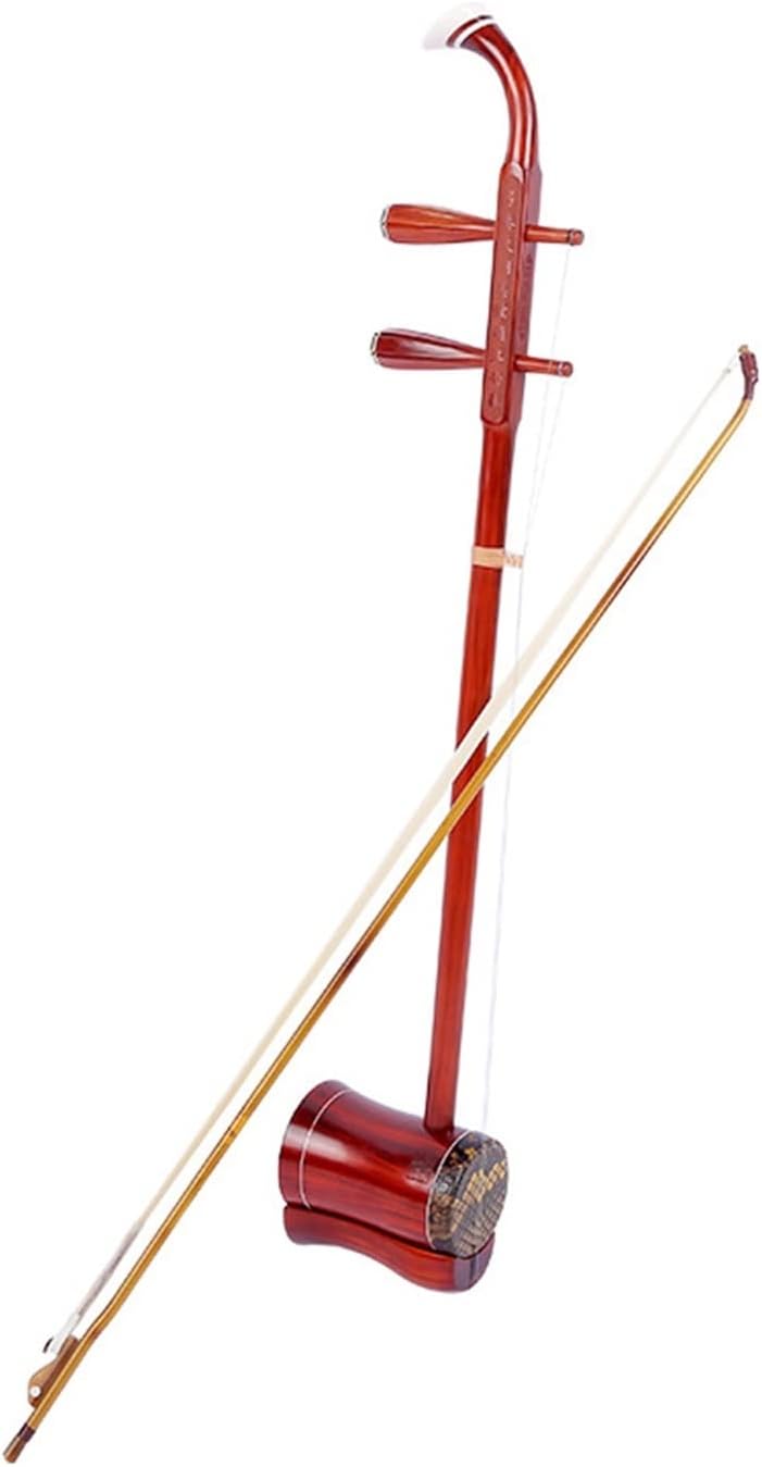 FLFL 2-String Violin Bell Mouth Gaohula Stringed National Musical Instrument Beginners Erhu