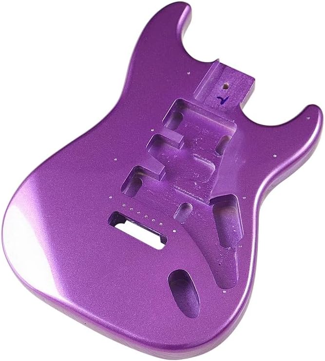 Metallic Purple Guitar Poplar Wood Body Fit Strat ST