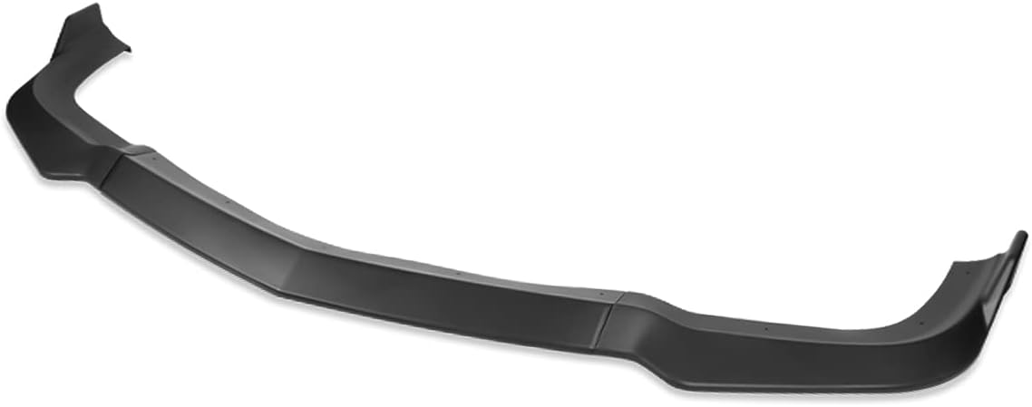 DNA MOTORING OE Style Front Bumper Lip with Side Canards Compatible with 11-14 Charger SRT, Matte Black, 2-PU-568