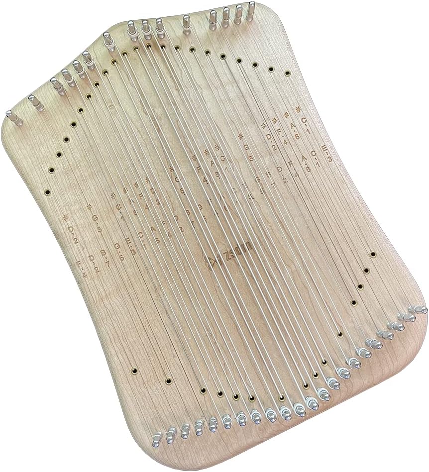 37 strings thumb lyre harp Long sustain Suitable for Slow music Maple