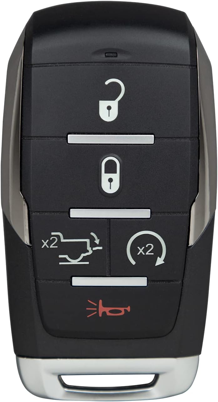 StandardAutoPart Smart Car Key Fob Remote Compatible with Dodge Ram 1500 2019 2020 2021 2022 2023 2024 OHT-4882056 (5 Button)
