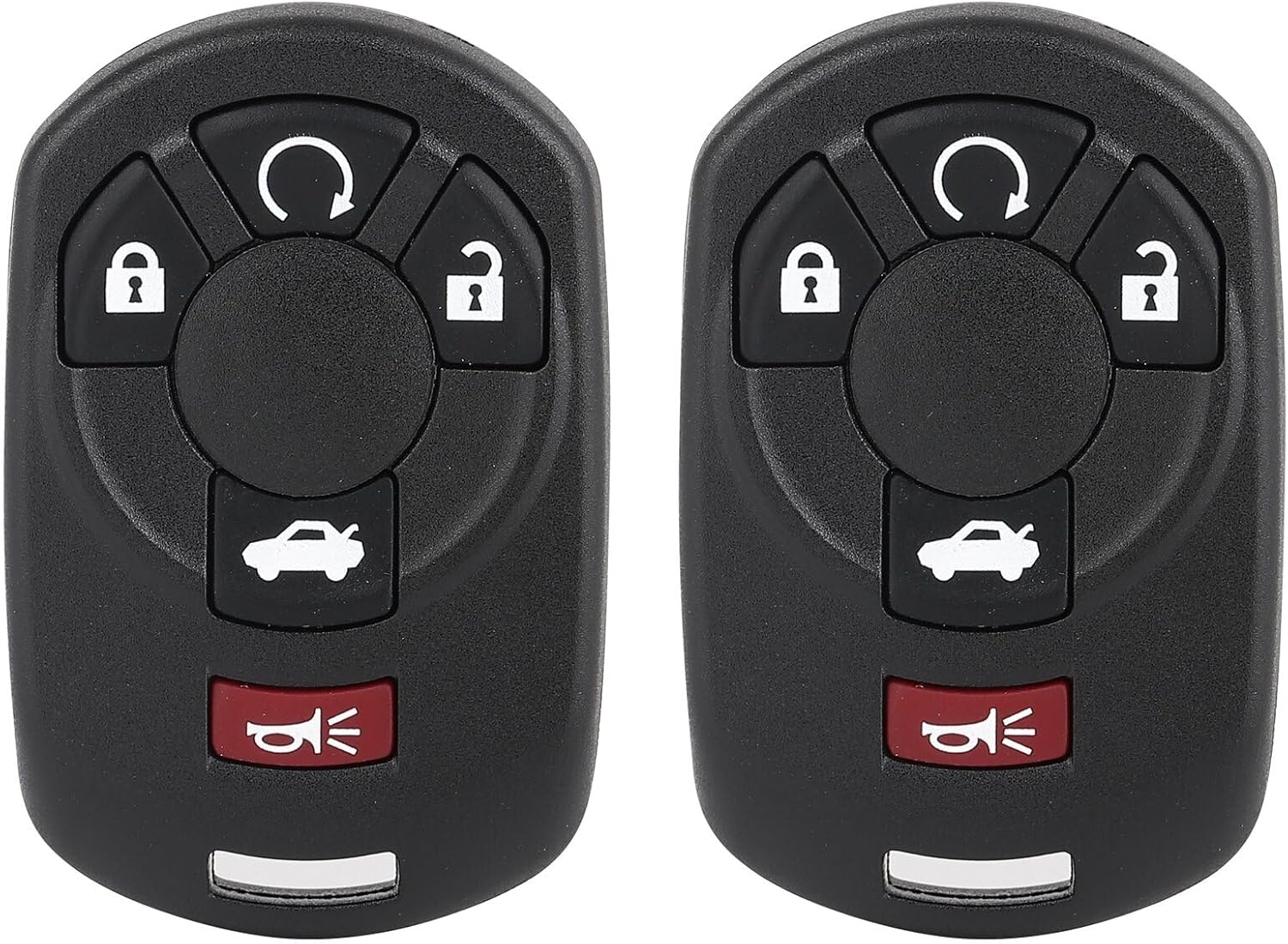 SCITOO 2 X Remotes Key Fob for Chevrolet Corvette for Cadillac STS 2005-2007 M3N65981403