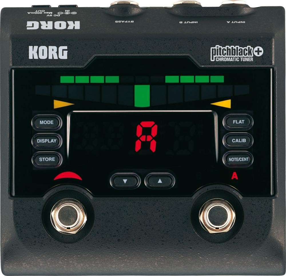 Korg PB02 Pitchblack+ Chromatic Pedal Tuner