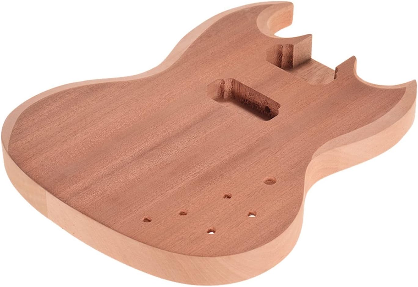 Unfinished Guitar Body Blank Electric Guitar Acoustic Barrel for Bass Guitar DIY Guitar Accessories DIY Guitar Kit