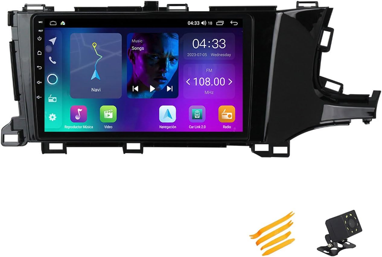 Android 13 Car Stereo Bluetooth Car Play 2 DIN Touch Screen Compatible with Honda Shuttle 2015~2019 9In QLED Display Car Radio with Navigation Android Auto FM RDS SWC,4 Core NF1 1G+32G