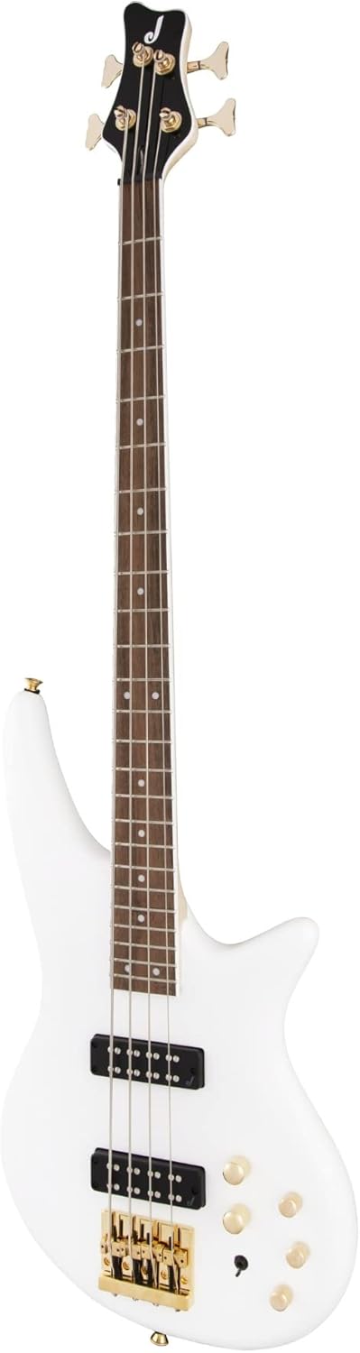 Jackson JS Series Spectra Bass JS3, Snow White, Laurel Fingerboard