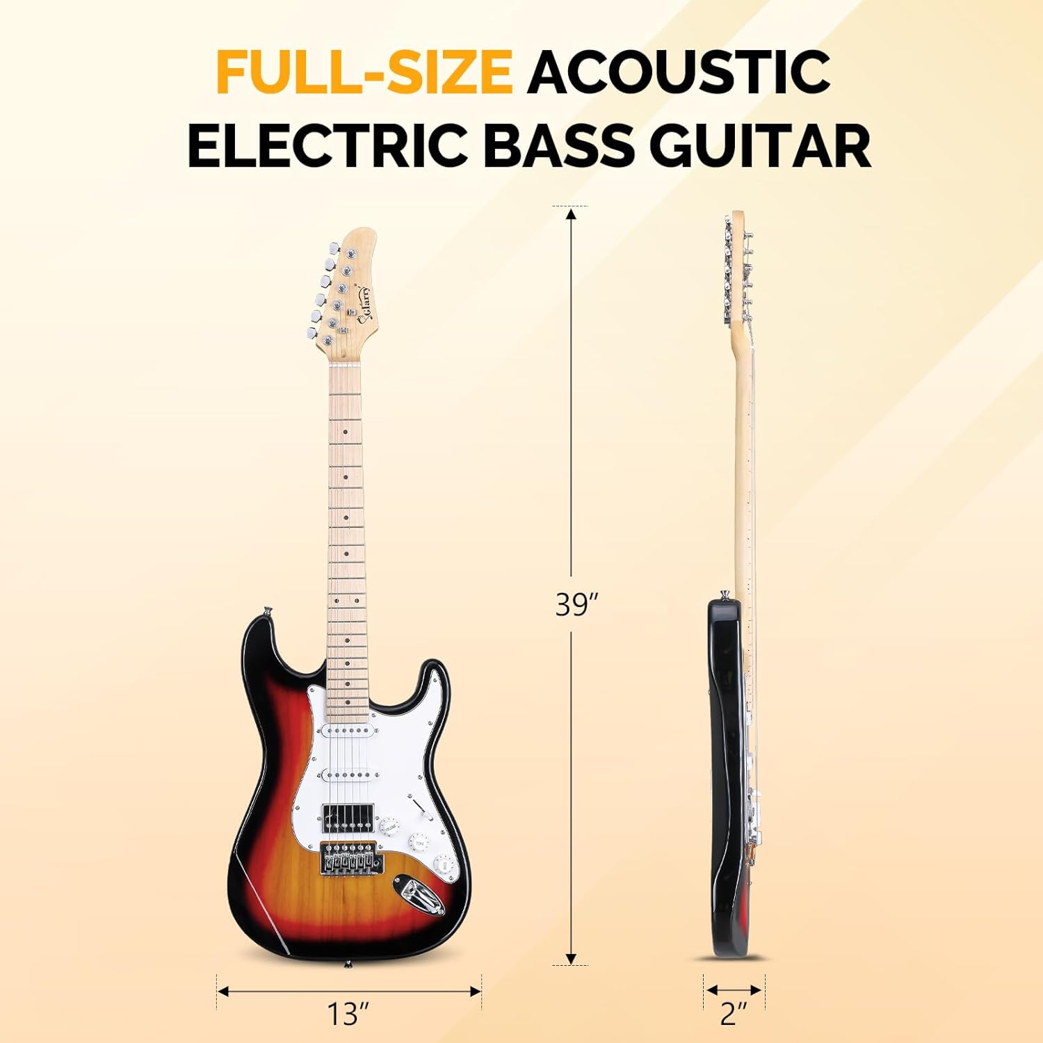 GLARRY Electric Guitar, 39