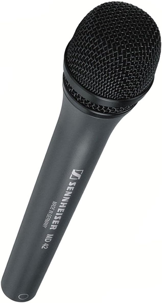 Sennheiser Pro Audio MD42 - Handheld Dynamic Omnidirectional Field ENG/EFP Microphone