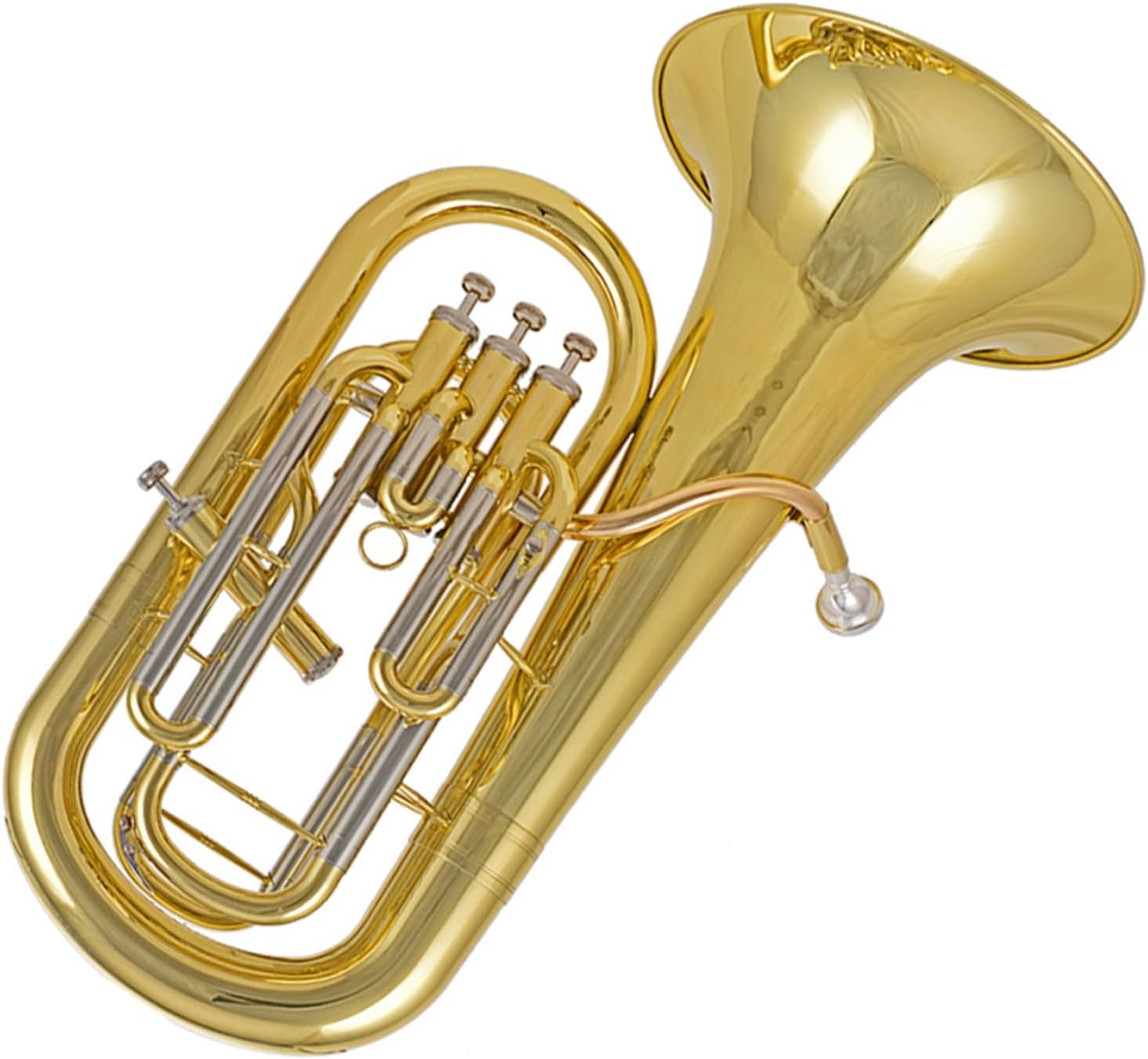 Beginner euphonium Professional Four-key Euphonium 3+1 B Flat Tune Band School Playing B Flat Tune
