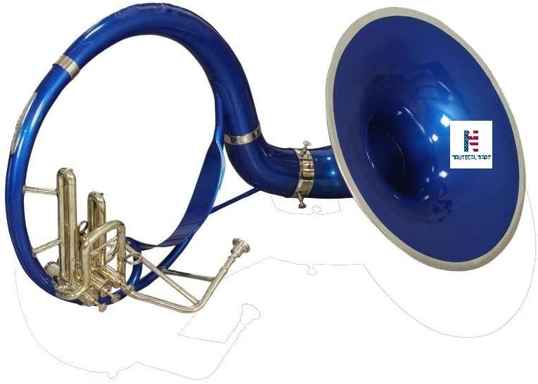 Bb Flat Silver Nickel Plated Sousaphone Tuba With Free Hard Case+Mouthpiece Big Bell Tubas Musical Instrument Gift