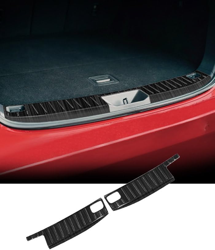 Rear Bumper Protector for Mazda CX-60 2024 2023 2022 Car Accessories Material Gloss Black Resistant Trunk Door Entry Guards