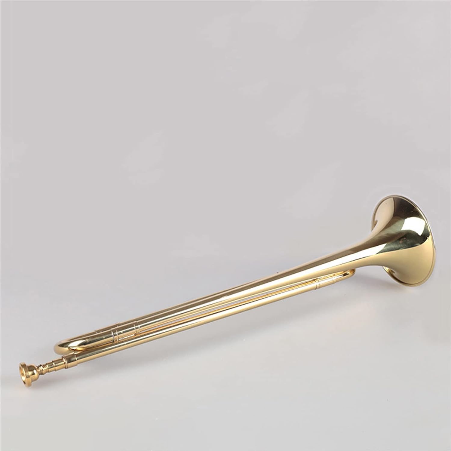 TSTS Horn Battle Trumpet Brass Musical Instrument School Band Cavalry Beginner Military Orchestra Bugle Brass Instrument Bugle Trumpet