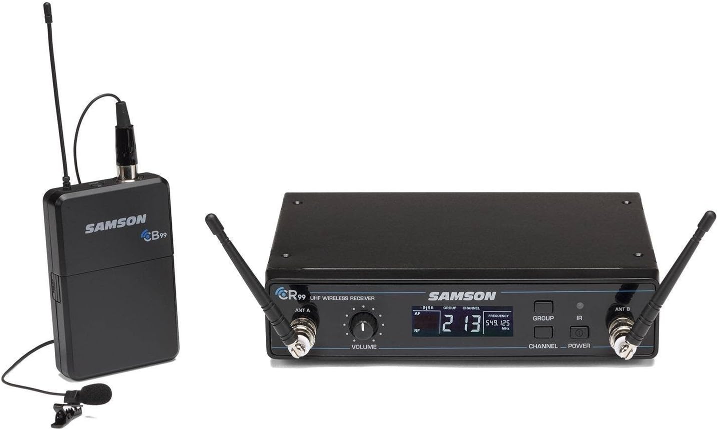 Samson Concert 99 Presentation Lavalier Wireless System (K Band)