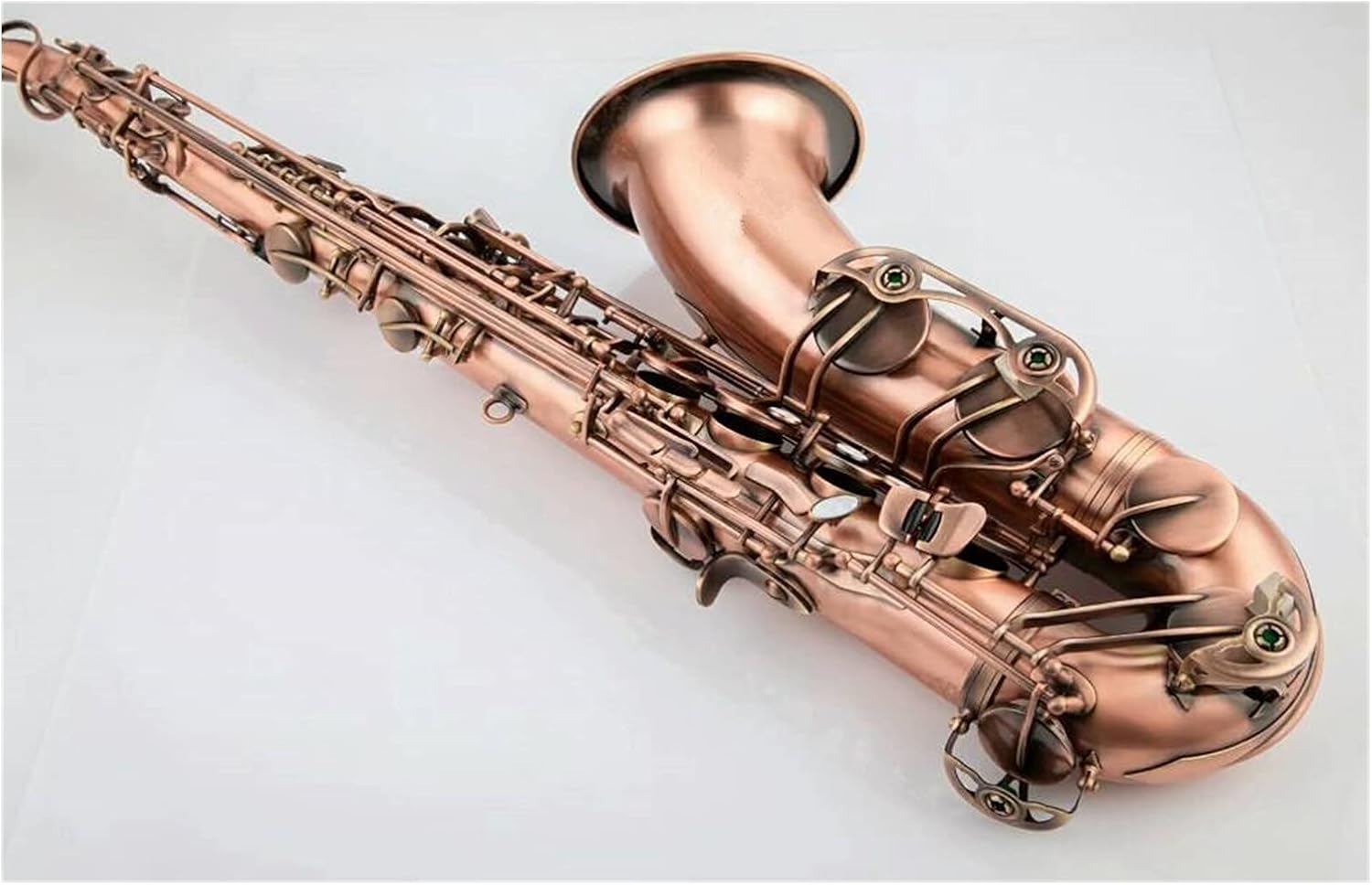 Sax Beginners Kit Tenor Saxophone Pink Antique Copper Musical Instrument Professional Playing Tenor Sax Wind Instrument