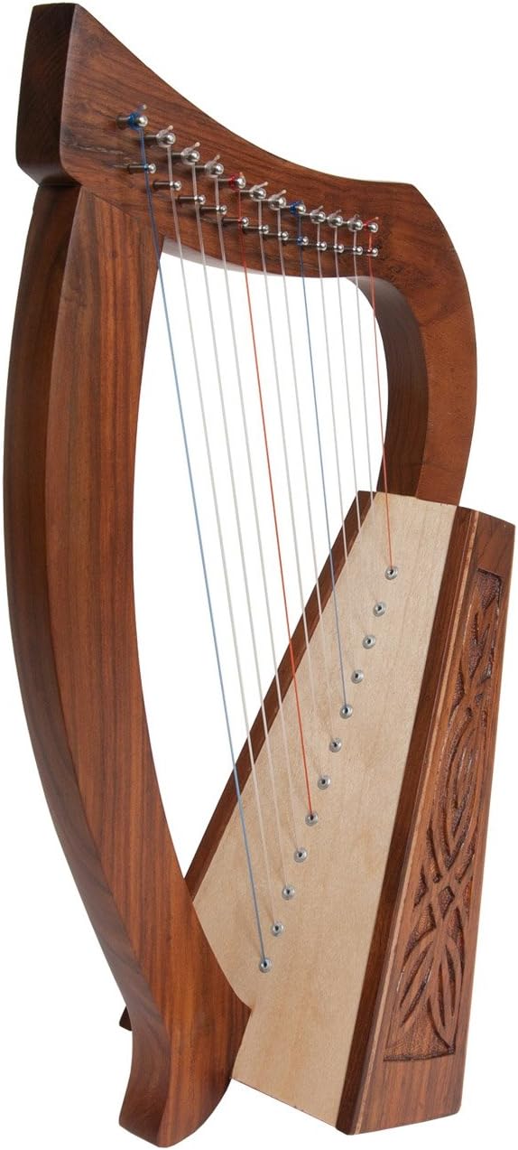 Roosebeck Baby Harp 12-String Knotwork