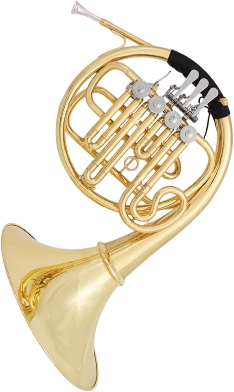 4 Key French Horn French Horn Single Row Four Key B Flat Adult Beginner Wind Instrument