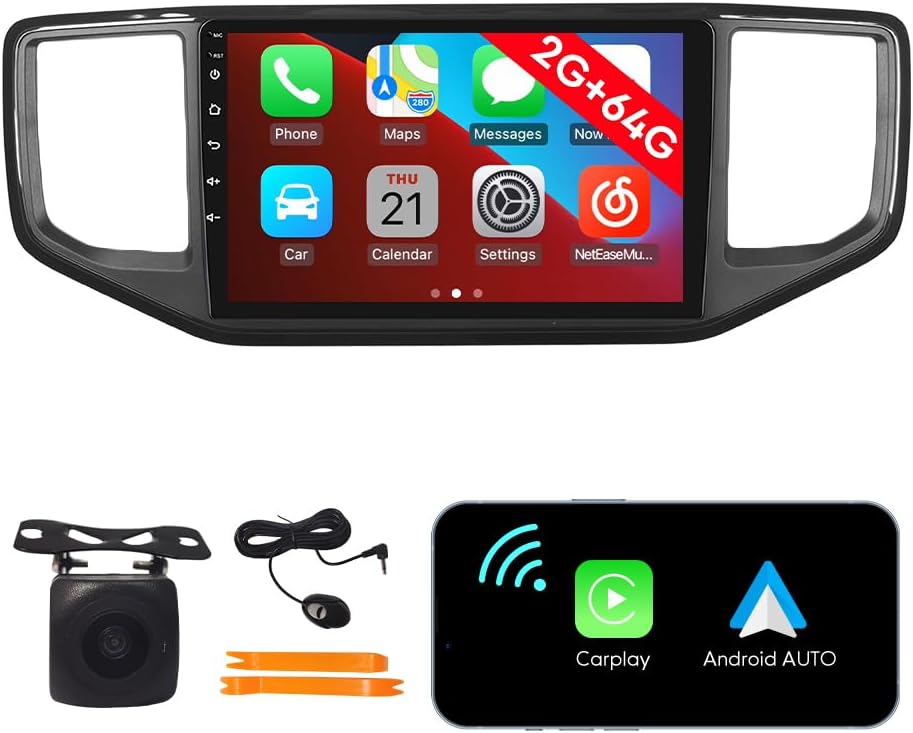[2G 64G] Android Car Stereo FM Radio Carplay Android Auto 9