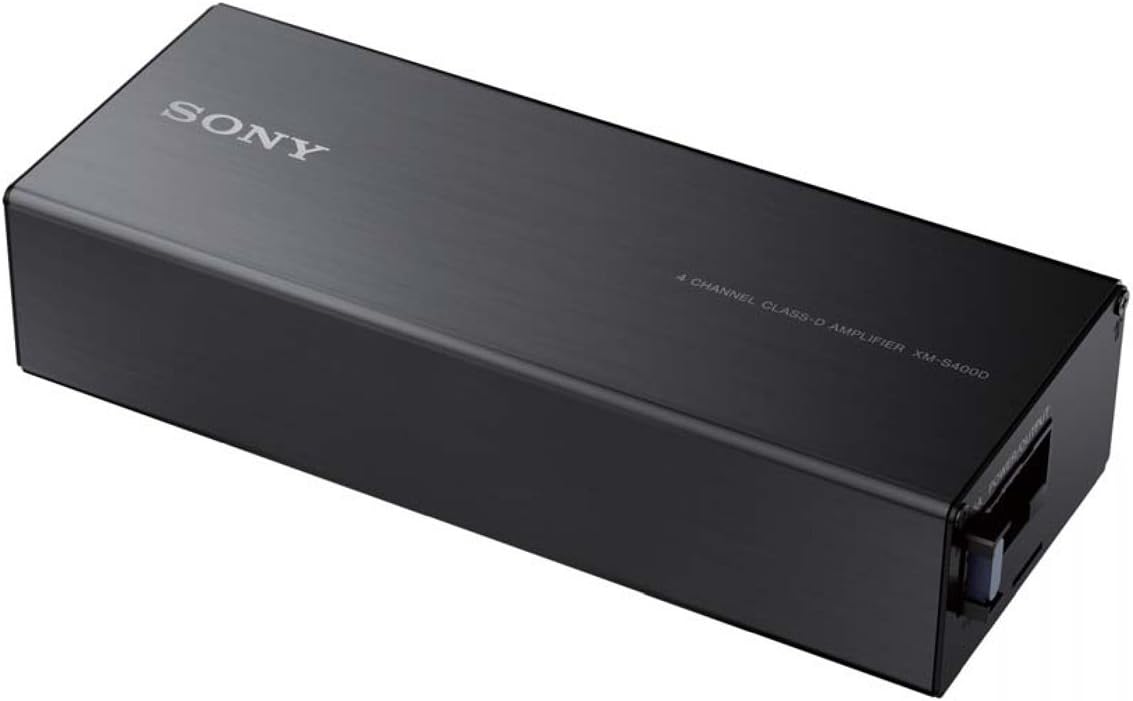 Sony XMS400D 4 Channel Micro Amplifier (Black)