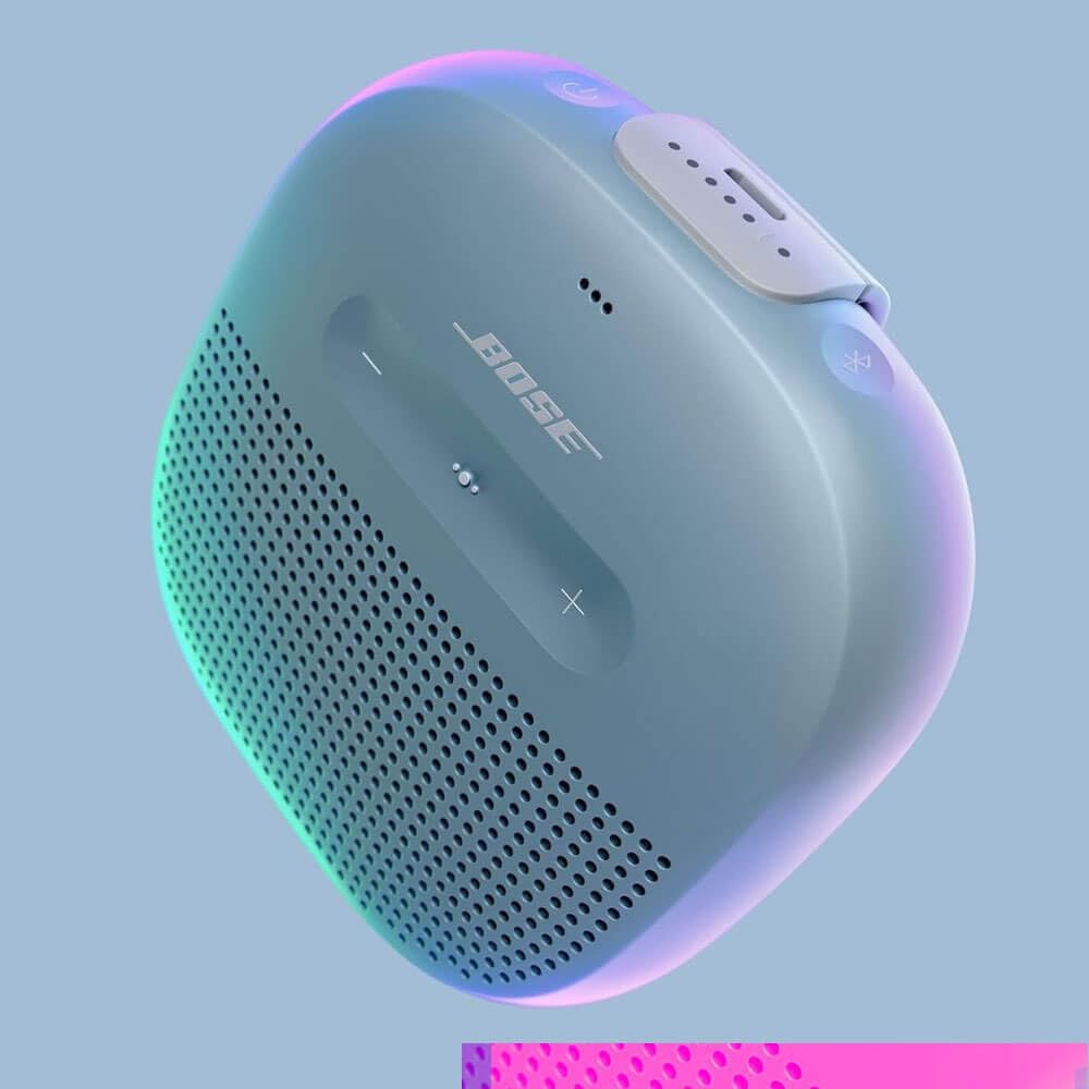 Bose SoundLink Micro: Small Portable Bluetooth Speaker (Waterproof), Midnight Blue