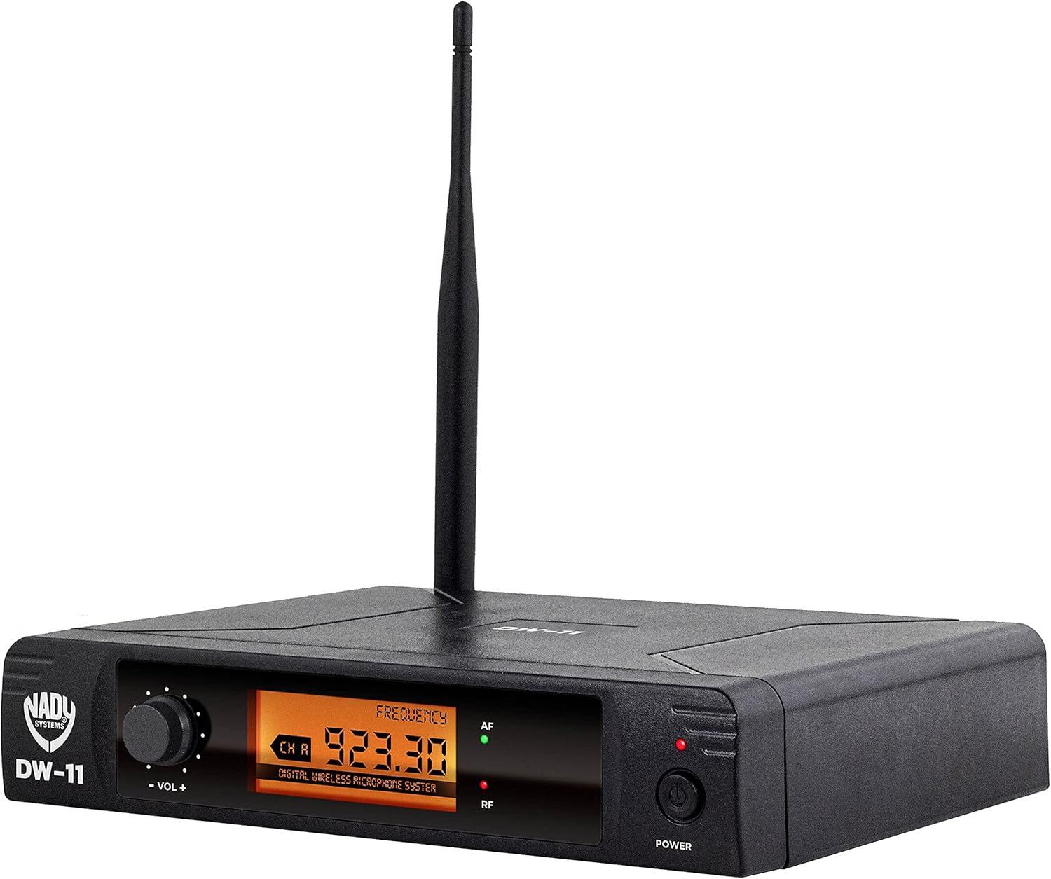 Nady DW-11-LT-HM Digital Wireless Lapel & Headset Microphone System – Ultra-Low Latency with QPSK Modulation - XLR and ¼” outputs - UHF Range - Fixed Frequency