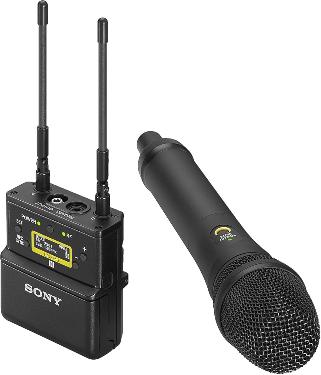 Sony UWP-D, 1 Wireless Microphone System, Black, One Size (UWP-D22/14)